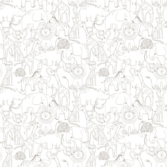 Hoopla Walls Animal Doodle Smoke