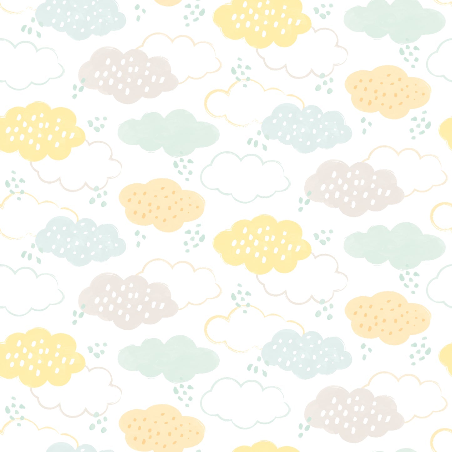 Hoopla Walls Fluffy Clouds Lemon Fizz