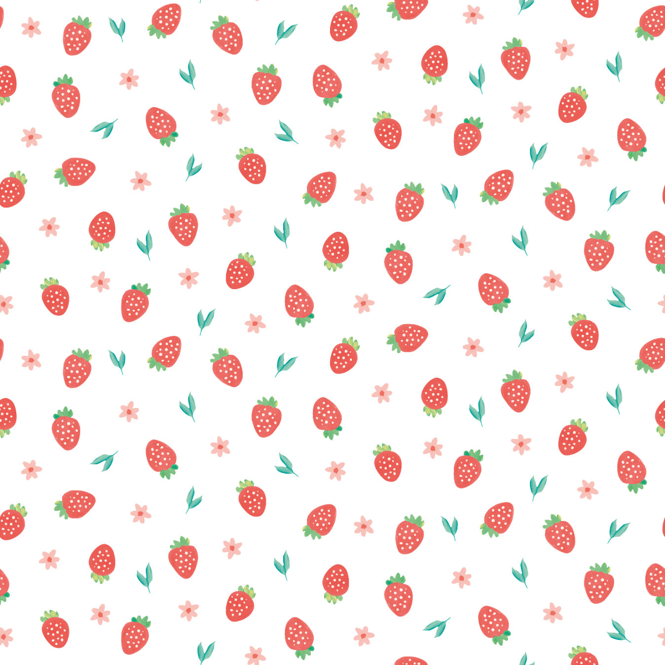 Hoopla Walls Strawberry Sprinkles Scarlet