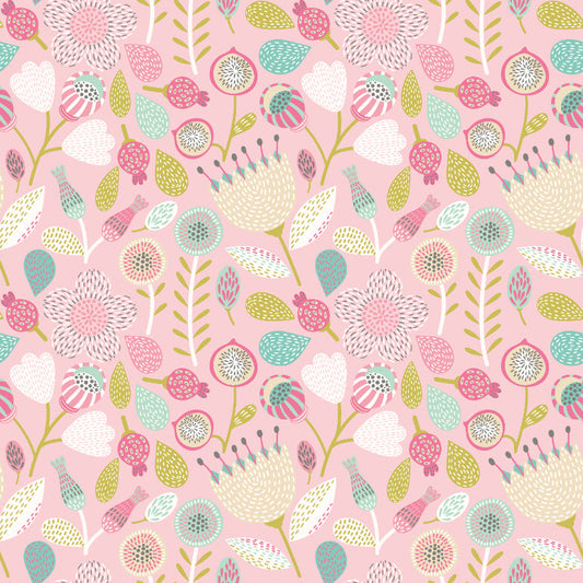 Hoopla Walls Folk Floral Dolly Mixtures