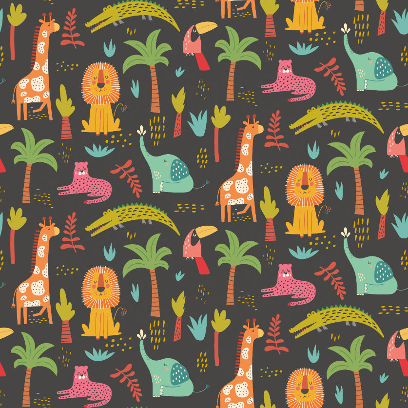 Hoopla Walls Safari Boogie Rouge Twist