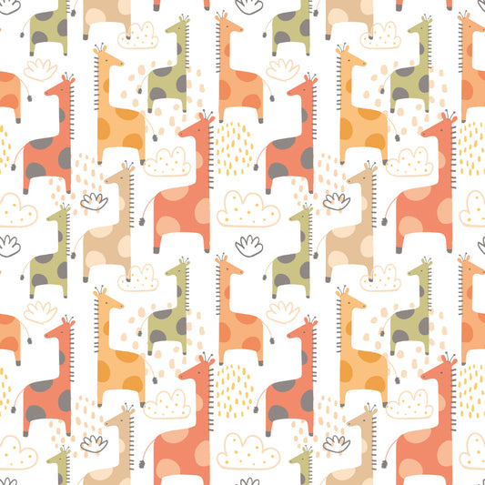 Hoopla Walls Giraffe Friends Ginger Spice