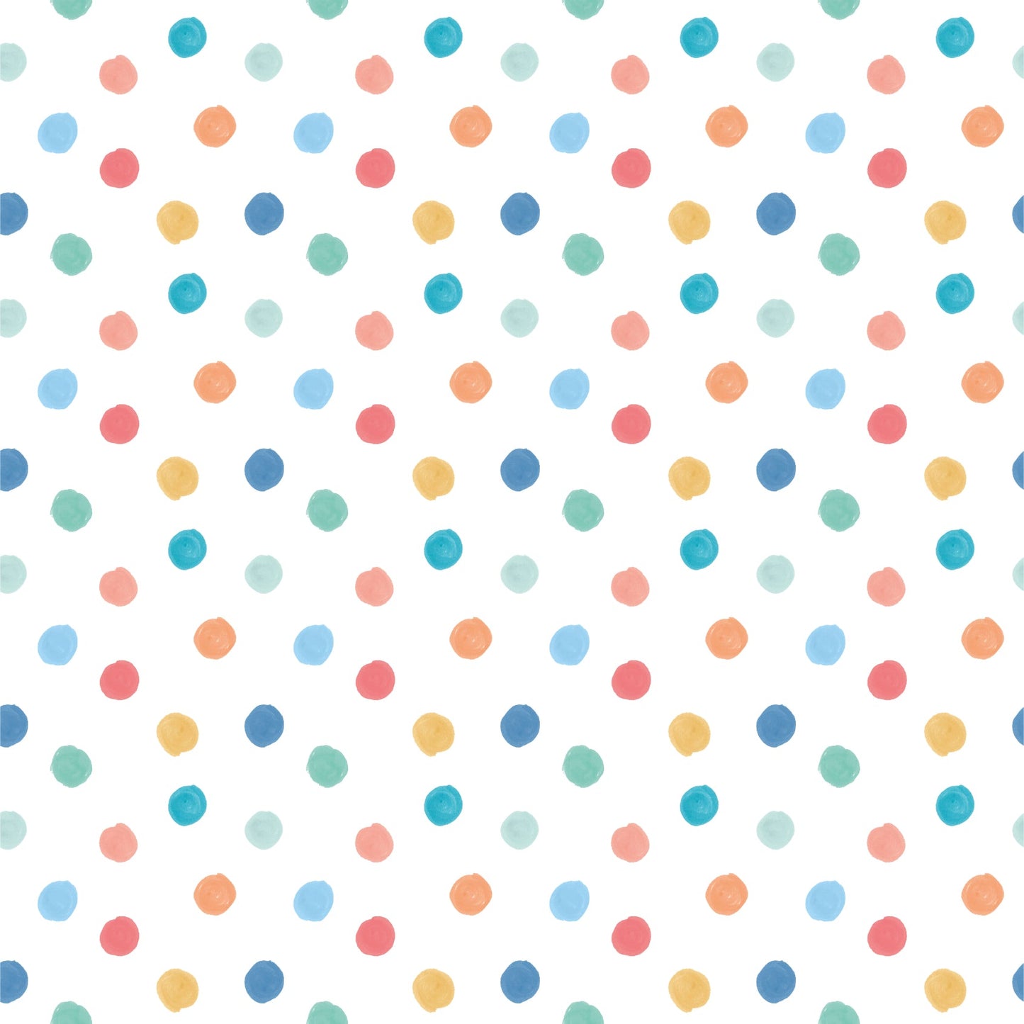 Hoopla Walls Dotty Teal Mix