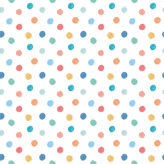 Hoopla Walls Dotty Teal Mix
