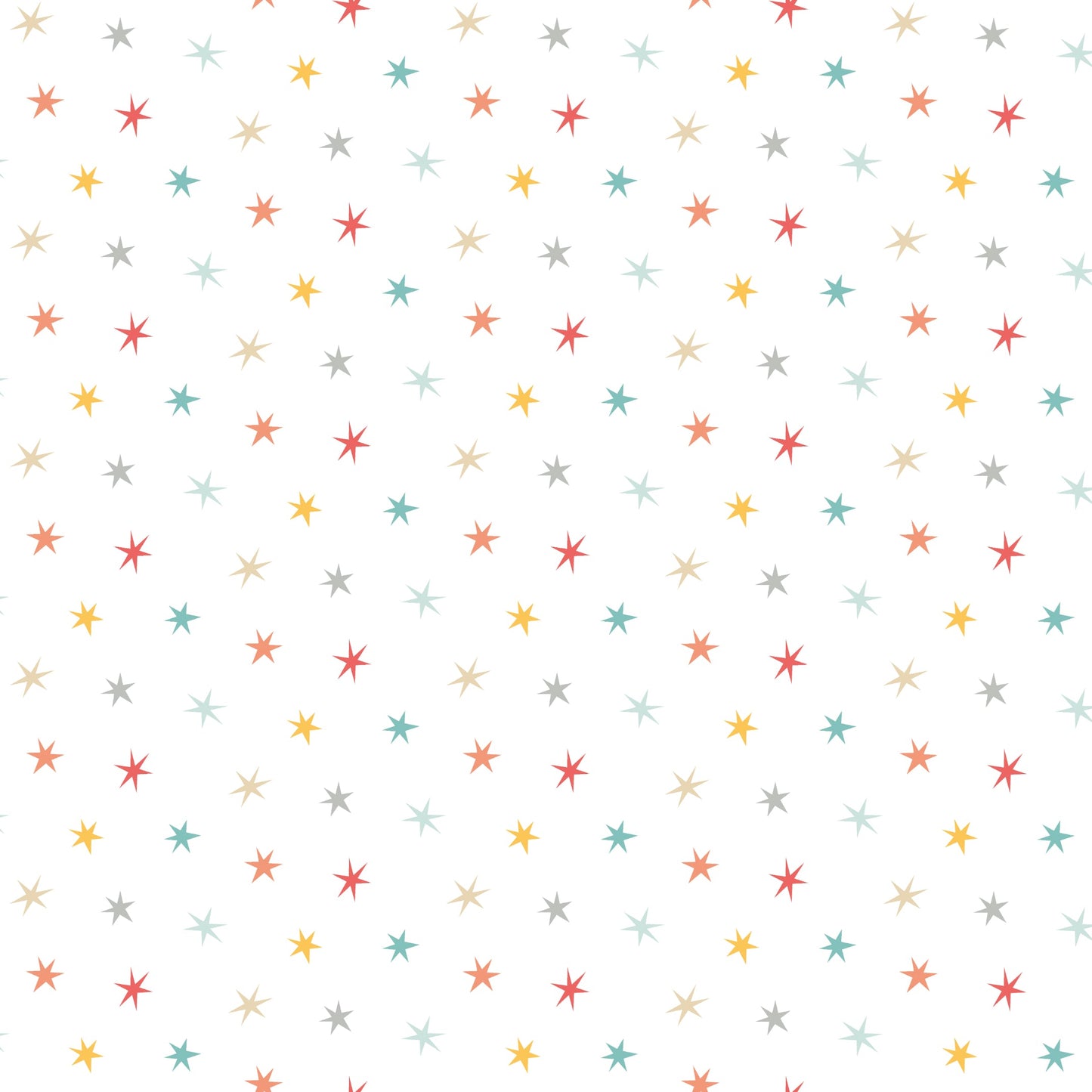 Hoopla Walls Twinkle Stars Ginger Denim