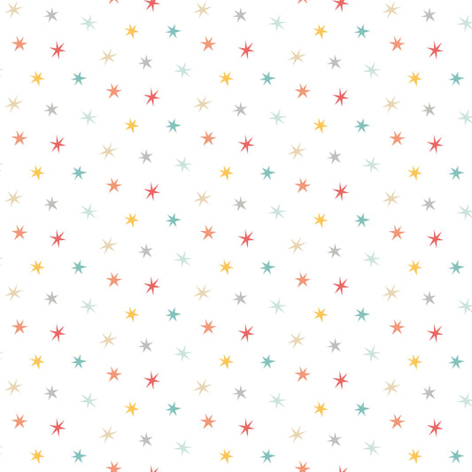 Hoopla Walls Twinkle Stars Ginger Denim