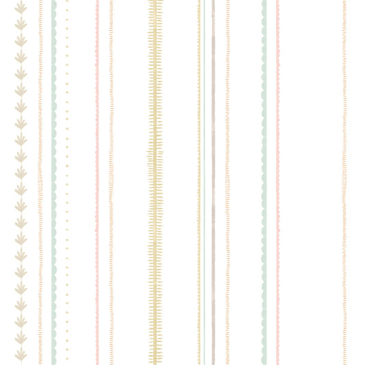 Hoopla Walls Stripey Dolly Mixtures
