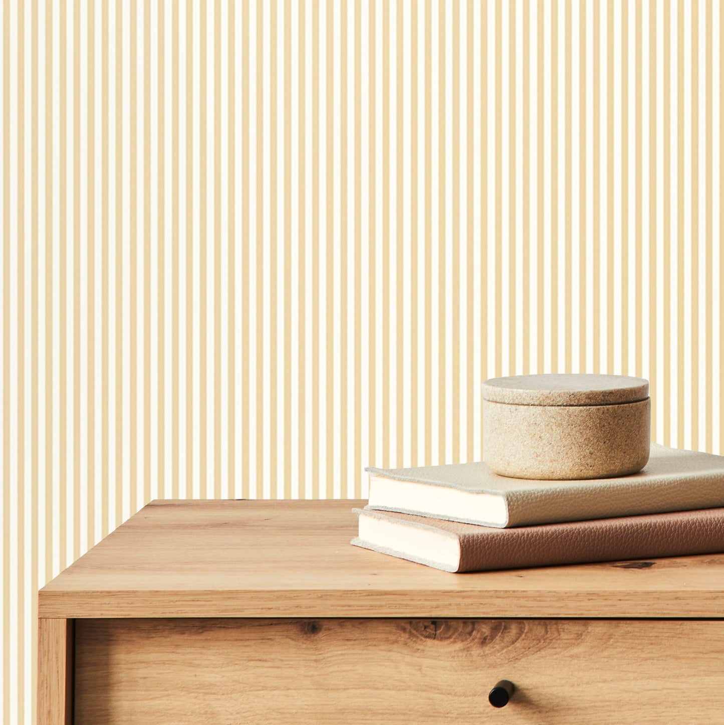 Hoopla Walls Tiny Stripe Parchment