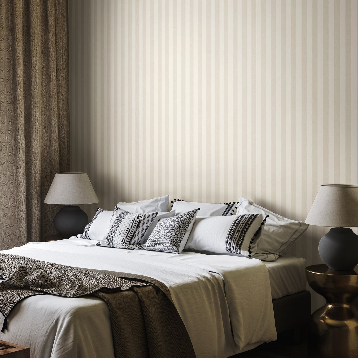 Hoopla Walls Shadow Stripe Porcelain
