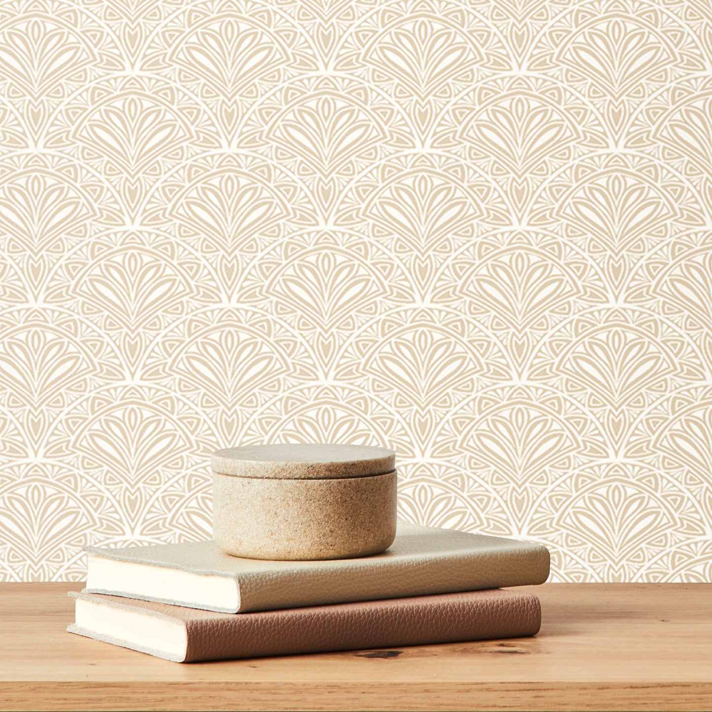 Hoopla Walls Ditsy Deco Fan Linen