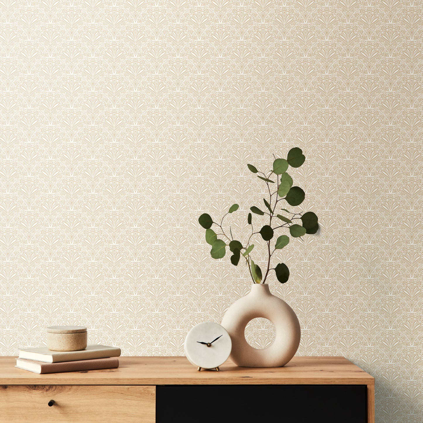 Hoopla Walls Ditsy Deco Fan Linen