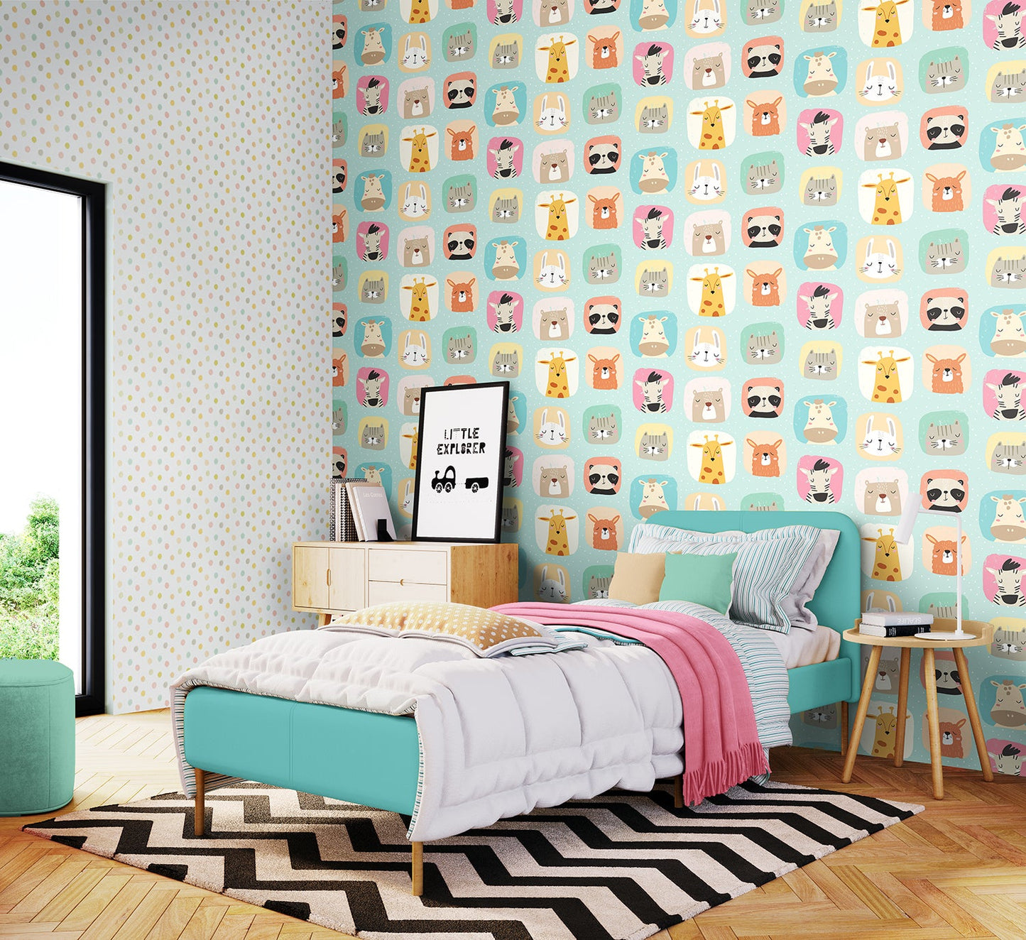 Hoopla Walls Picture Perfect Seafoam