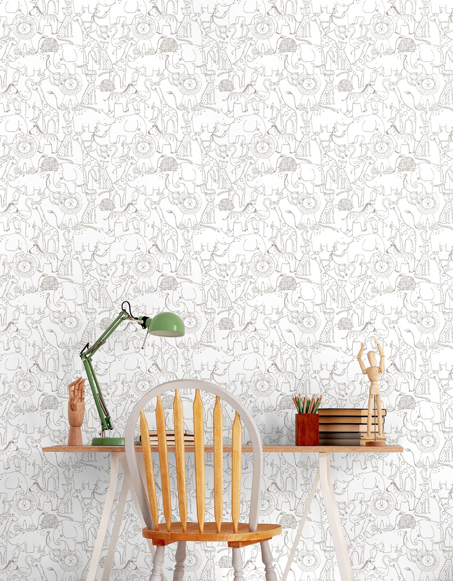 Hoopla Walls Animal Doodle Smoke