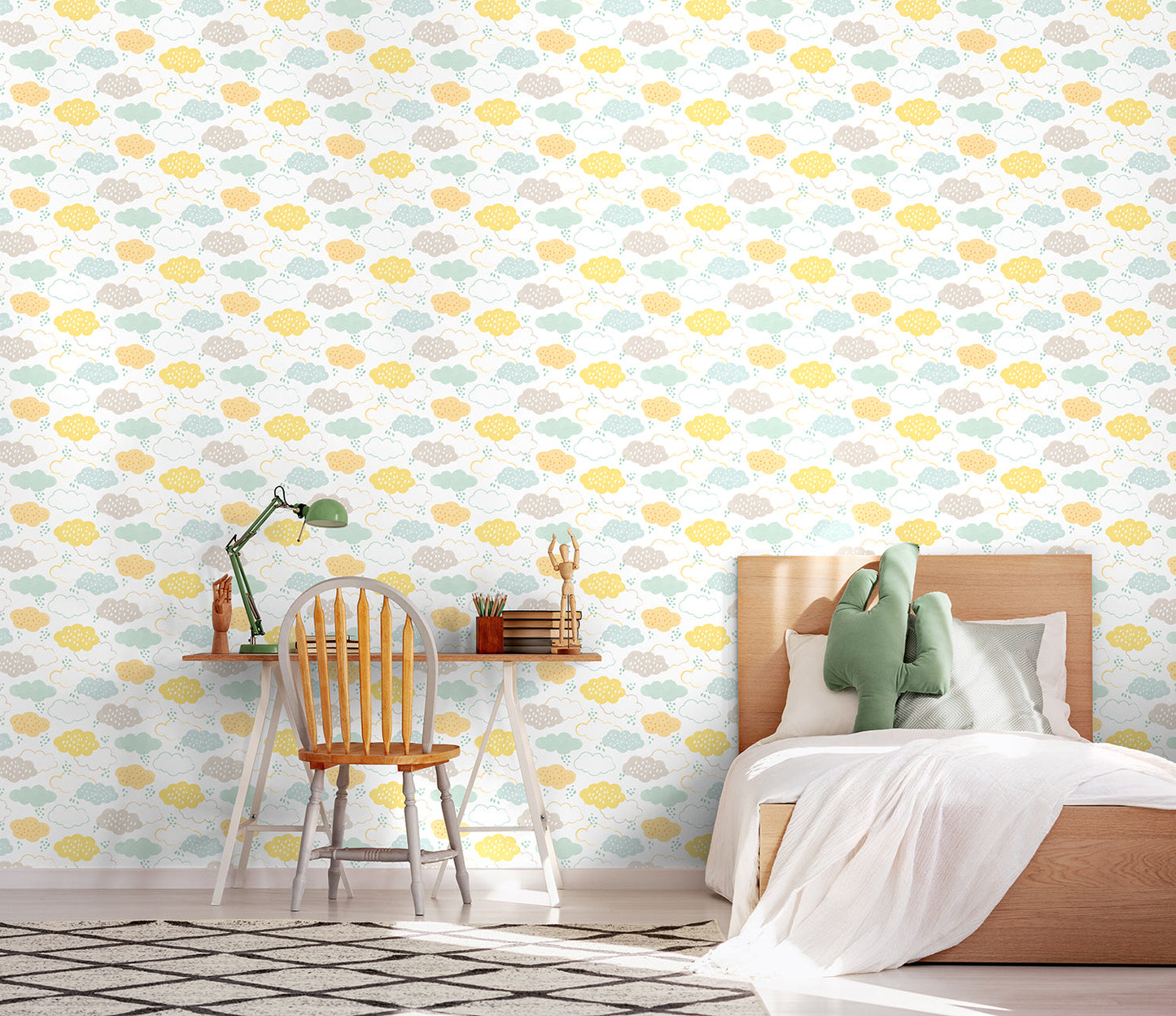 Hoopla Walls Fluffy Clouds Lemon Fizz