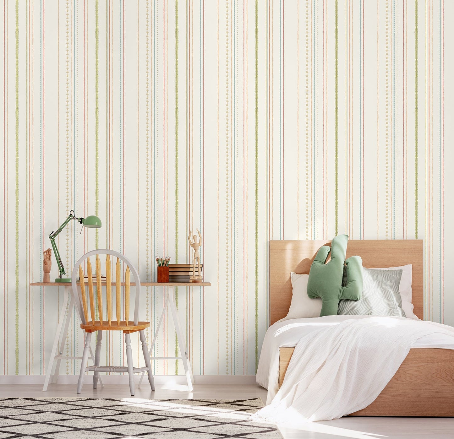 Hoopla Walls Stripey Ginger Mix