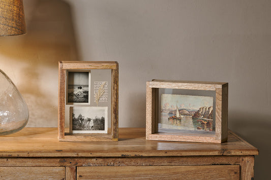 Nkuku Indu Standing Mango Wood Frame Natural