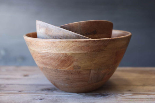 Nkuku Indus Wooden Bowl