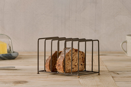 Nkuku Inkollu Toast Rack Aged Brass