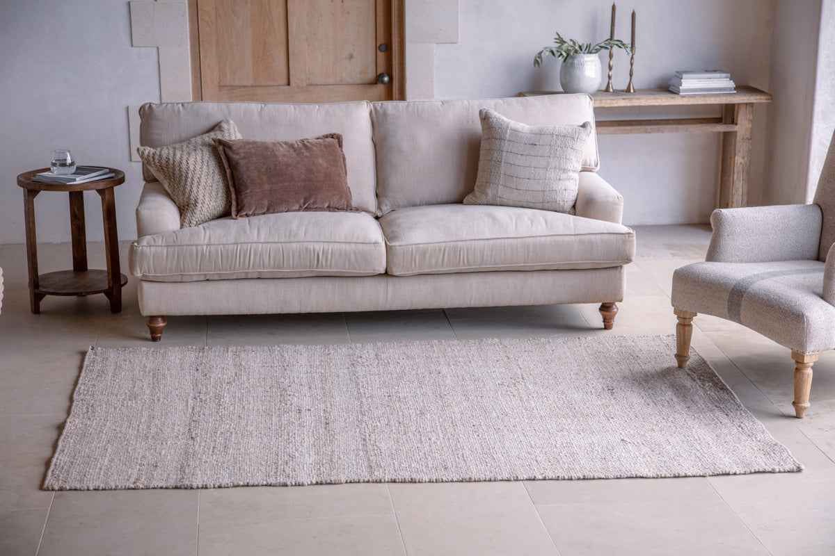 Nkuku Jala Wool Rug Natural