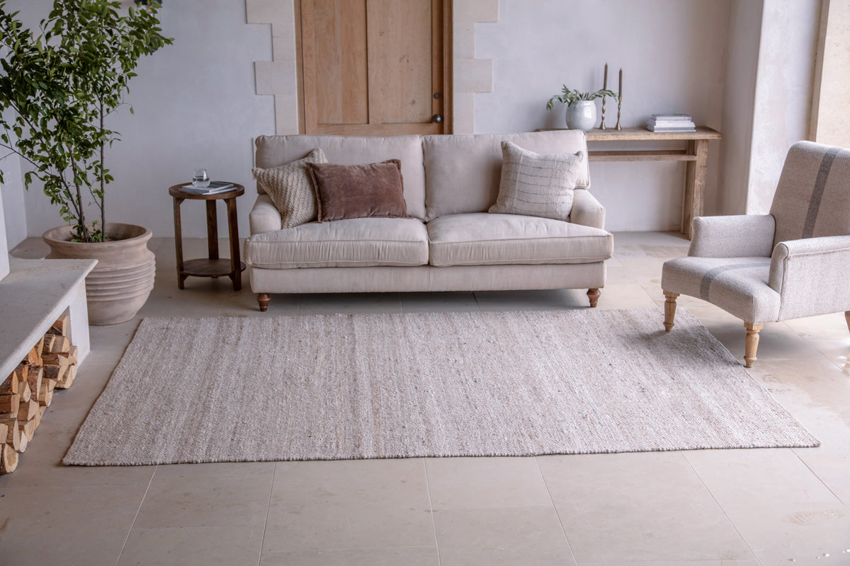 Nkuku Jala Wool Rug Natural