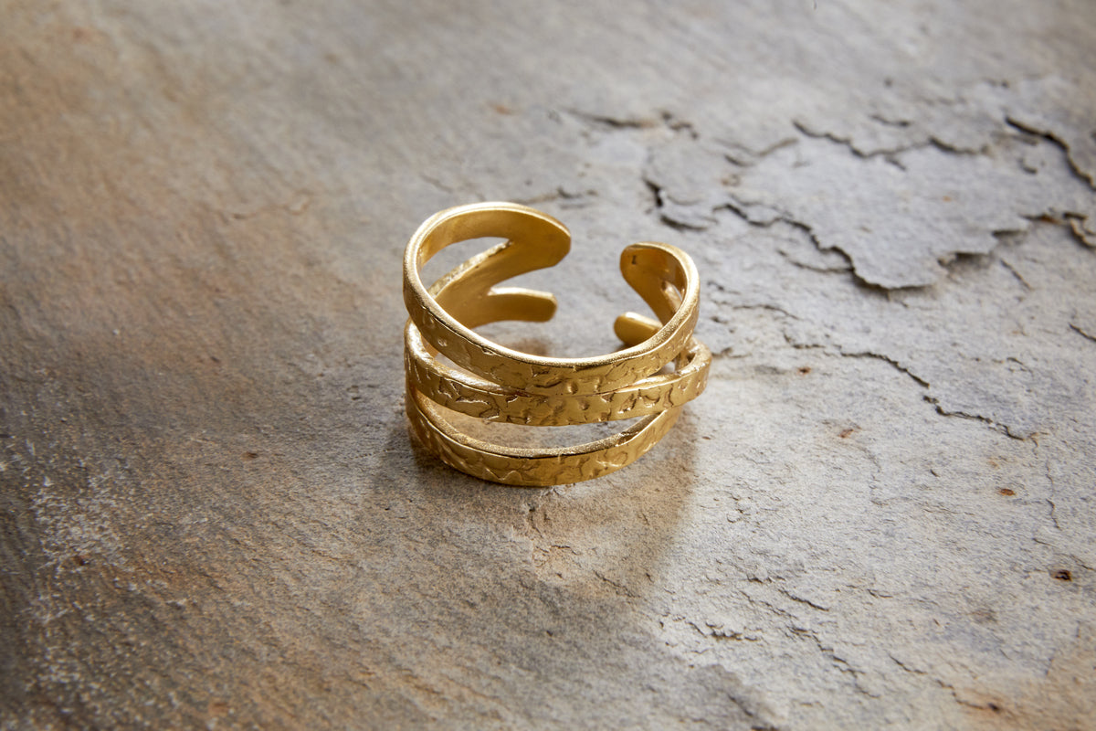 Nkuku Katai Ring Gold