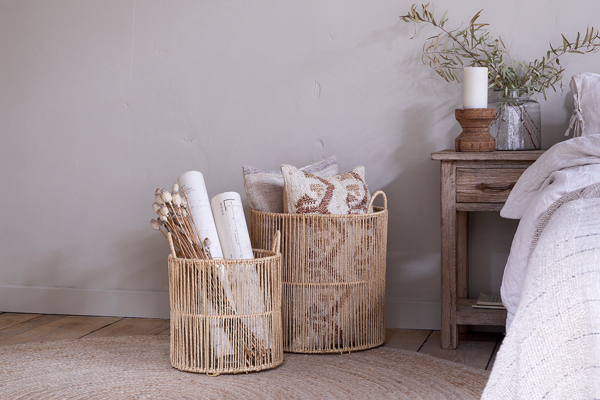 Nkuku Kanika Jute Basket Natural