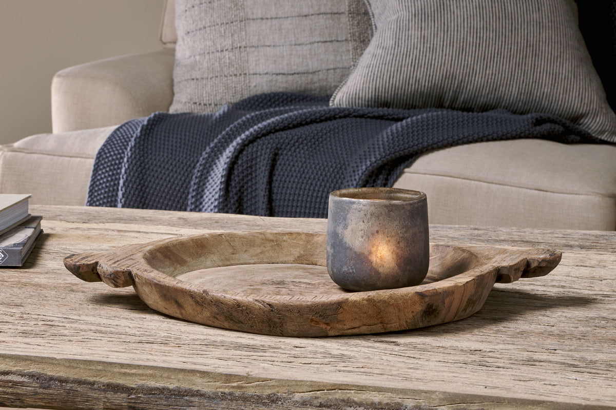 Nkuku Karua Reclaimed Wood Traditional Bowl