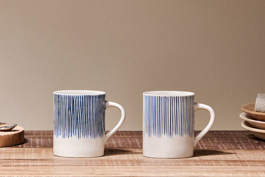 Nkuku Karuma Ceramic Mug Large (Set Of 2)