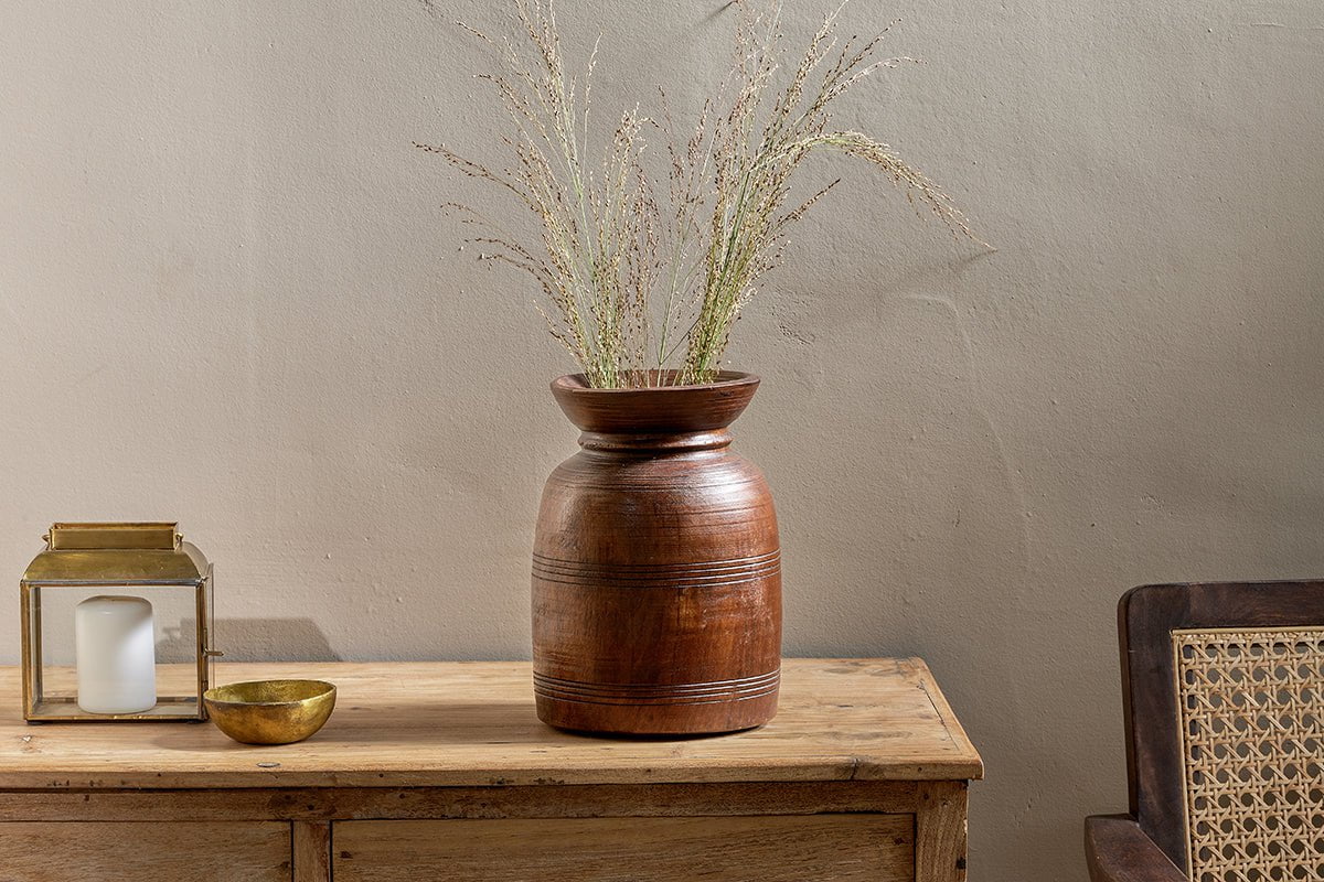 Nkuku Kawasan Reclaimed Traditional Tall Pot