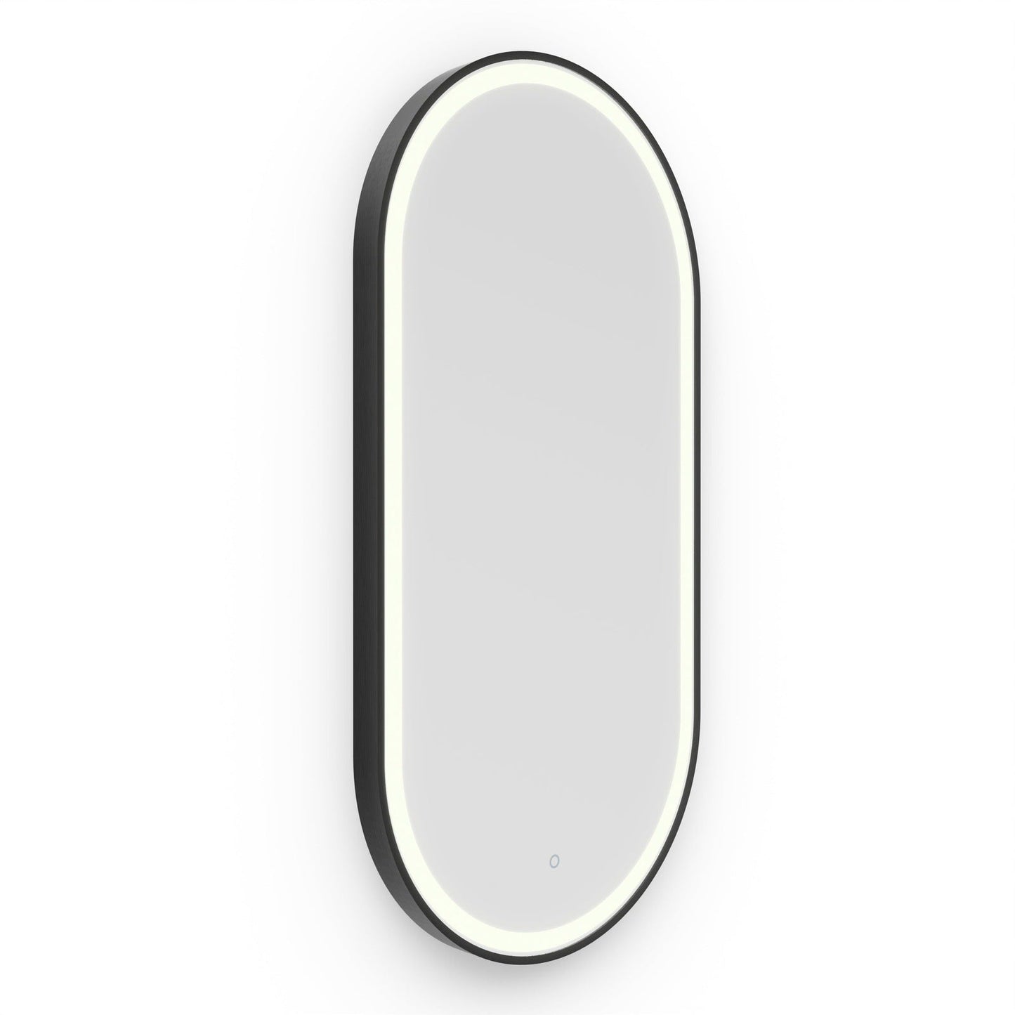 Origins Living Lomax Light Capsule Mirror 50x100cm Brushed Black