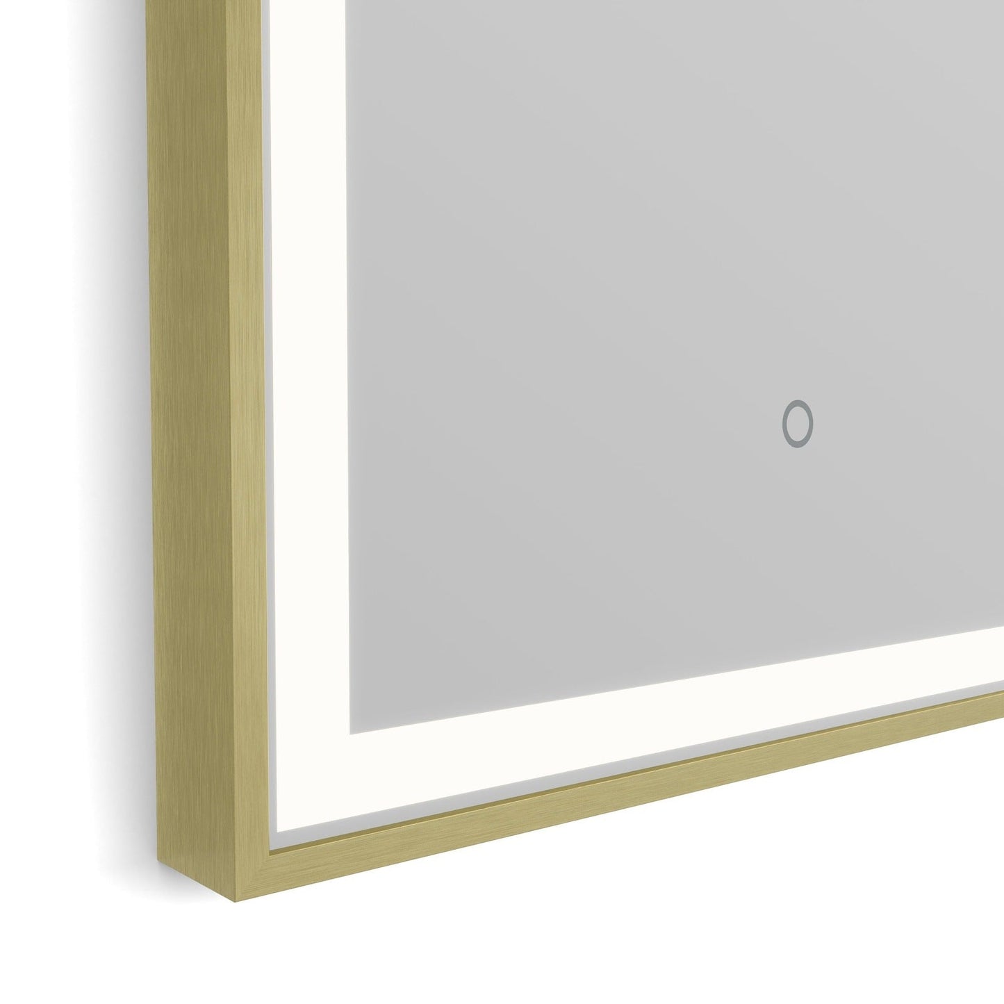 Origins Living Lomax Light Arch Mirror 40x80cm Brushed Brass