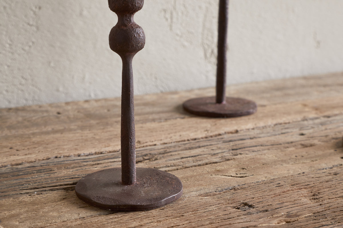 Nkuku Mawindi Candle Holder Rust
