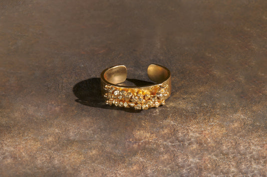Nkuku Mula Ring Gold