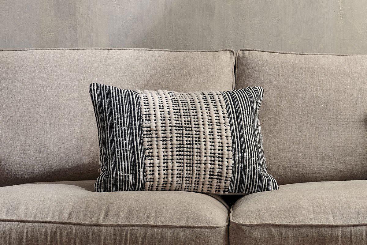 Nkuku Mika Recycled Cushion Cover Rectangle