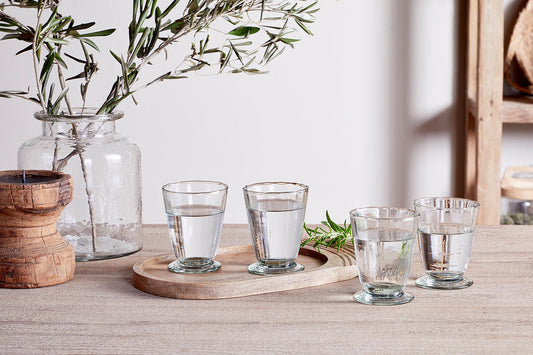 Nkuku Minati Tumbler Clear (Set Of 4)