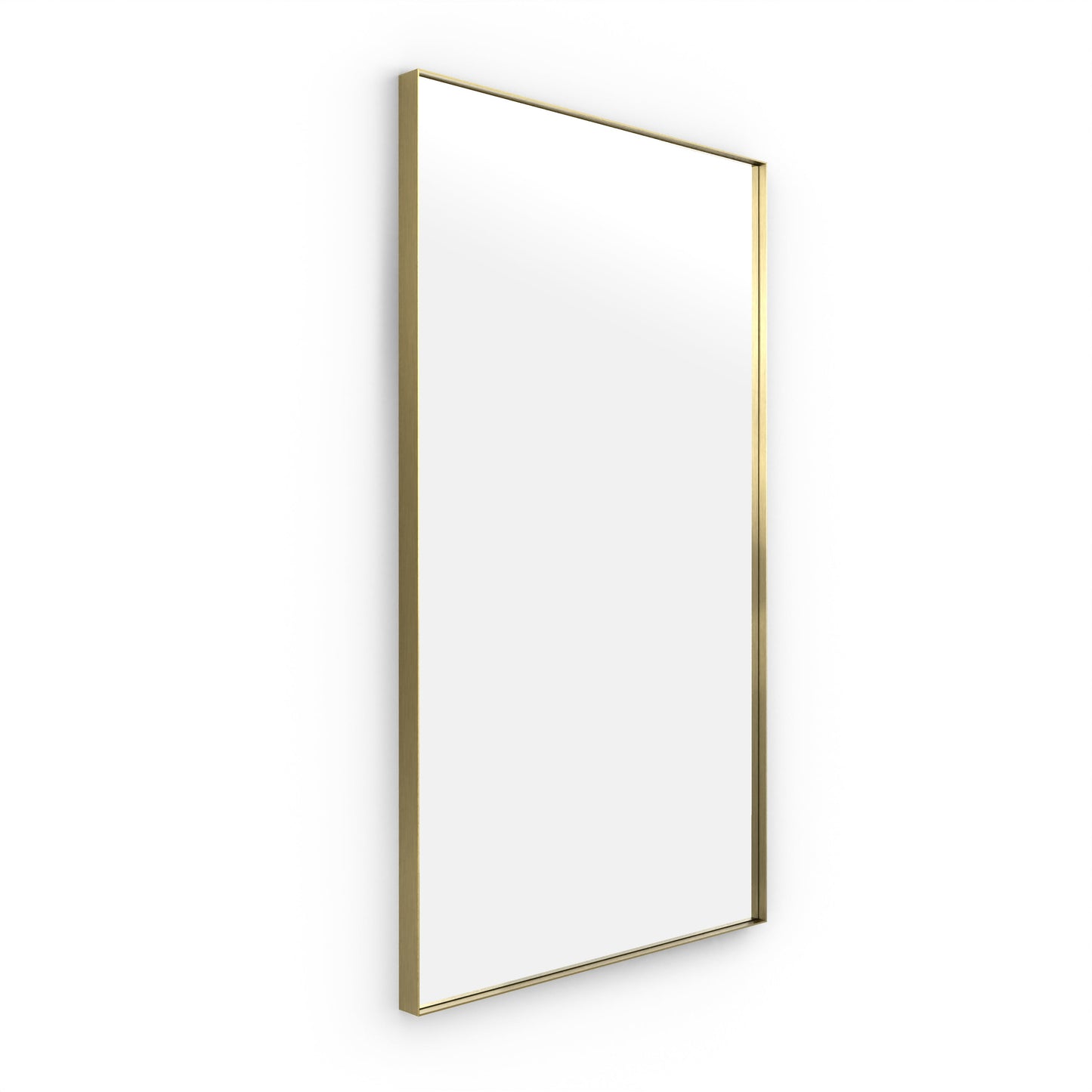 Origins Living Newington Rectangular Mirror 120x70cm Brushed Brass