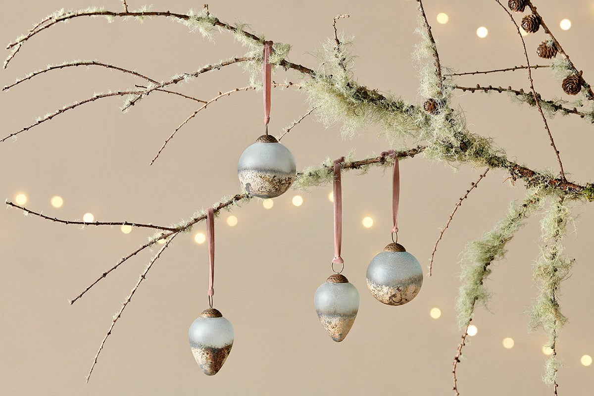 Nkuku Ngolo Baubles (Set Of 4)
