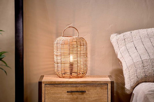 Nkuku Noko Rattan Lamp Extra Small