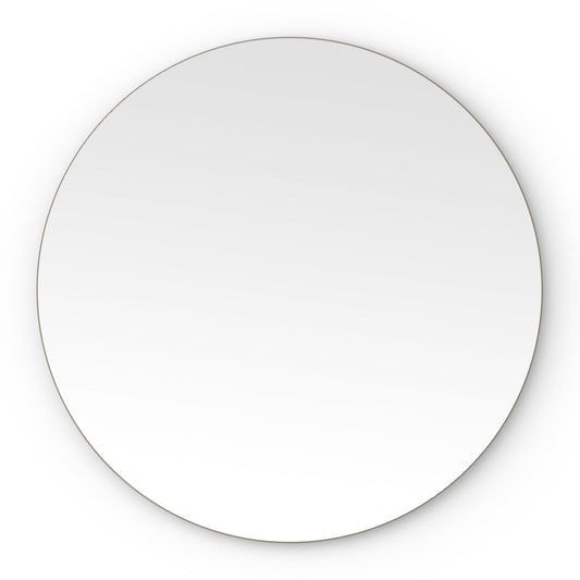 Origins Living Oslo Round Mirror 80cm Brushed Bronze