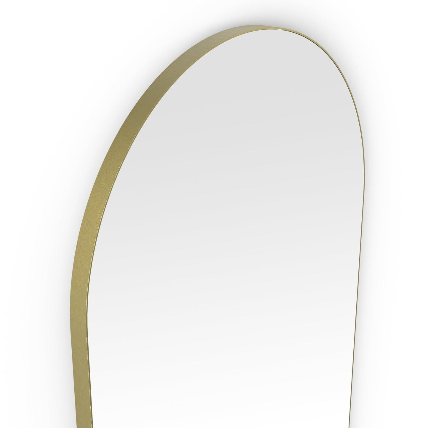 Origins Living Oslo Arch Mirror 50x100cm Brushed Brass