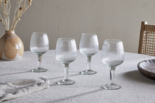 Nkuku Otuba Wine Glass Clear (Set Of 4)