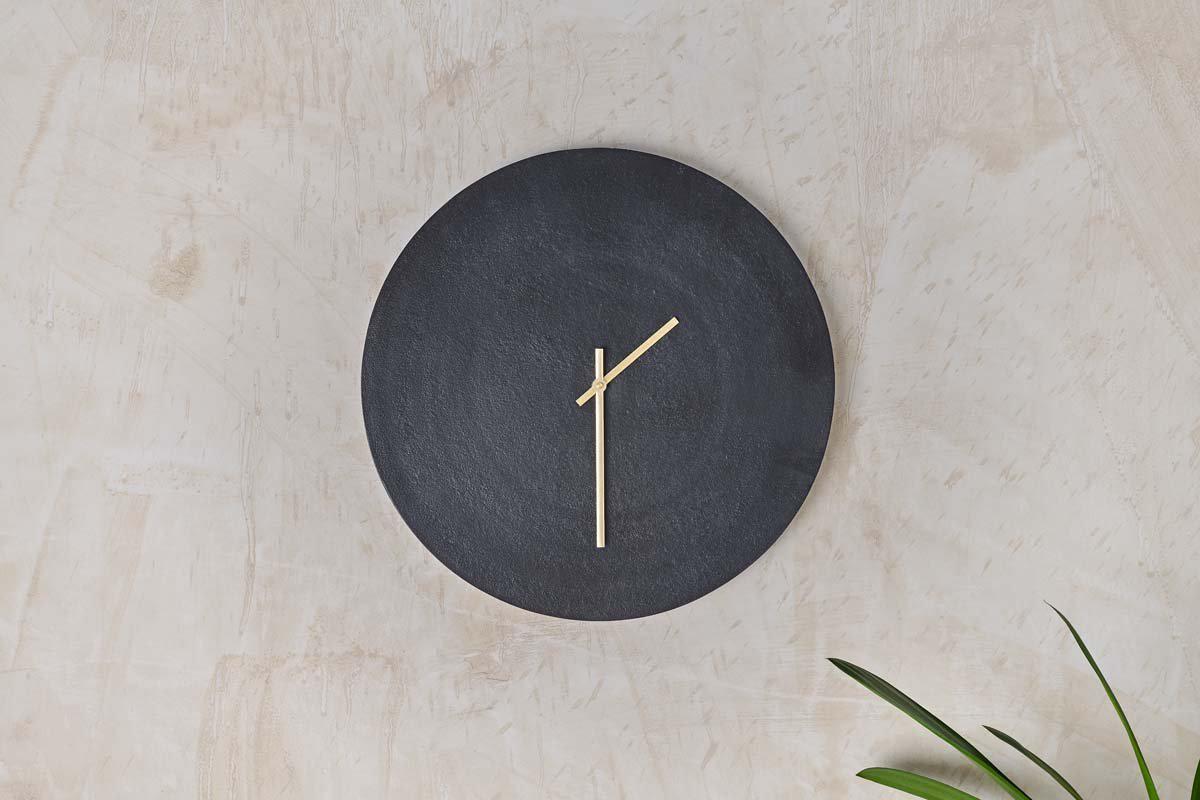 Nkuku Okota Wall Hung Clock Black