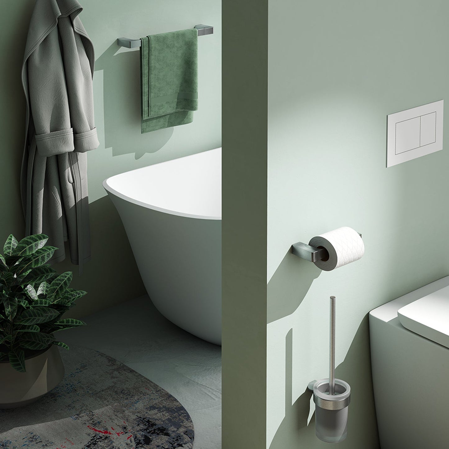 Origins Living Gedy Pirenei Hook X 2 Brushed Nickel