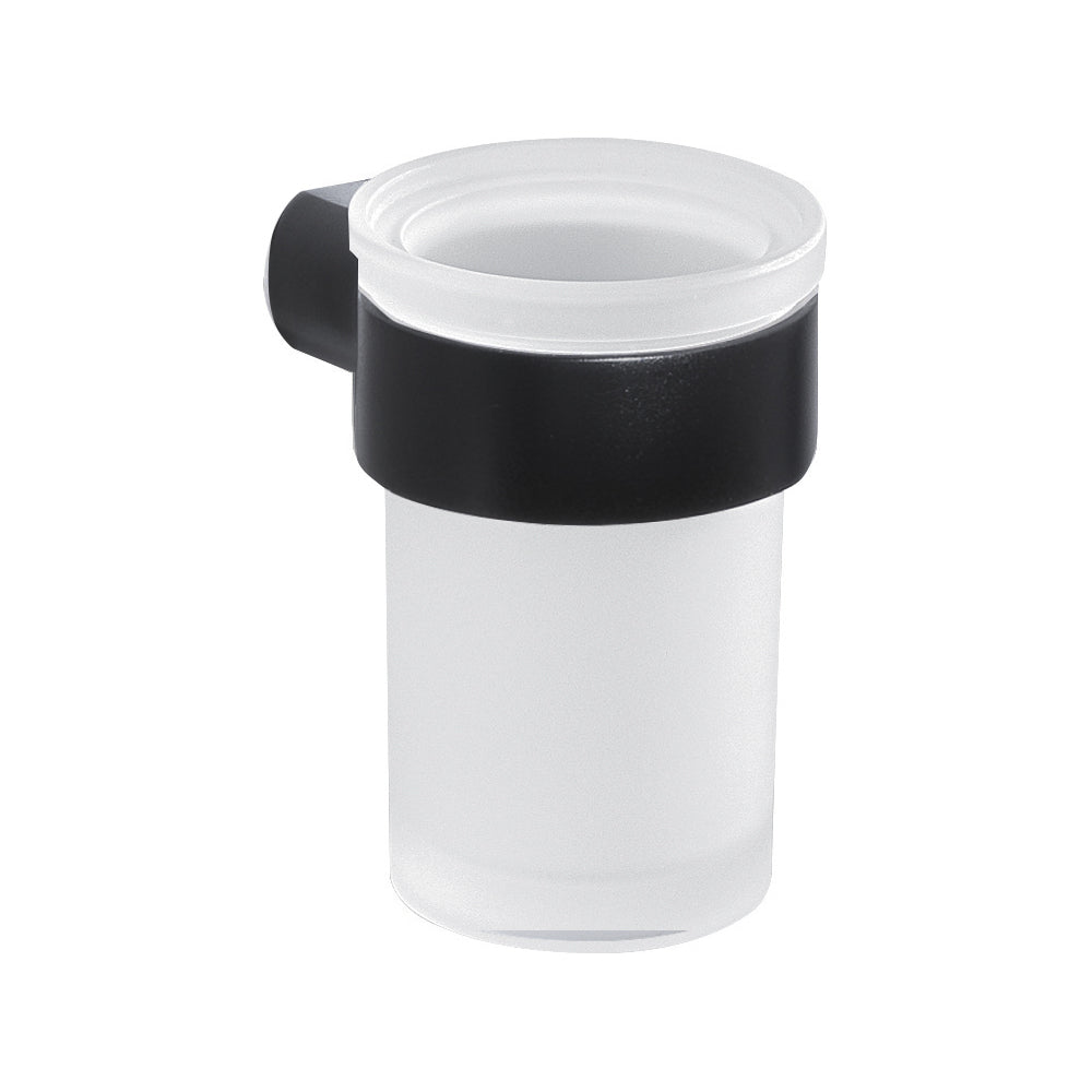 Origins Living Gedy Pirenei Tumbler Holder Matt Black
