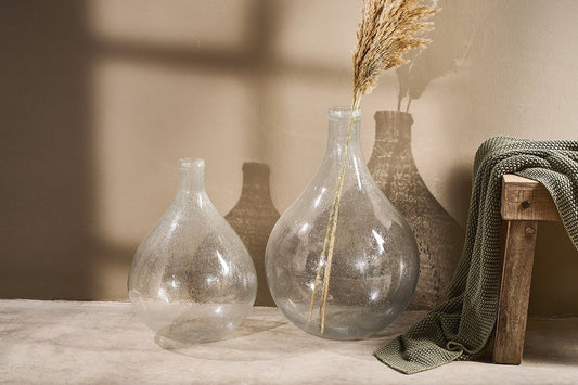 Nkuku Payag Recycled Glass Vase