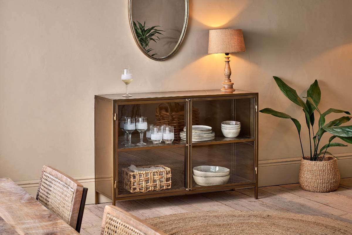 Nkuku Ranchi Iron Sideboard