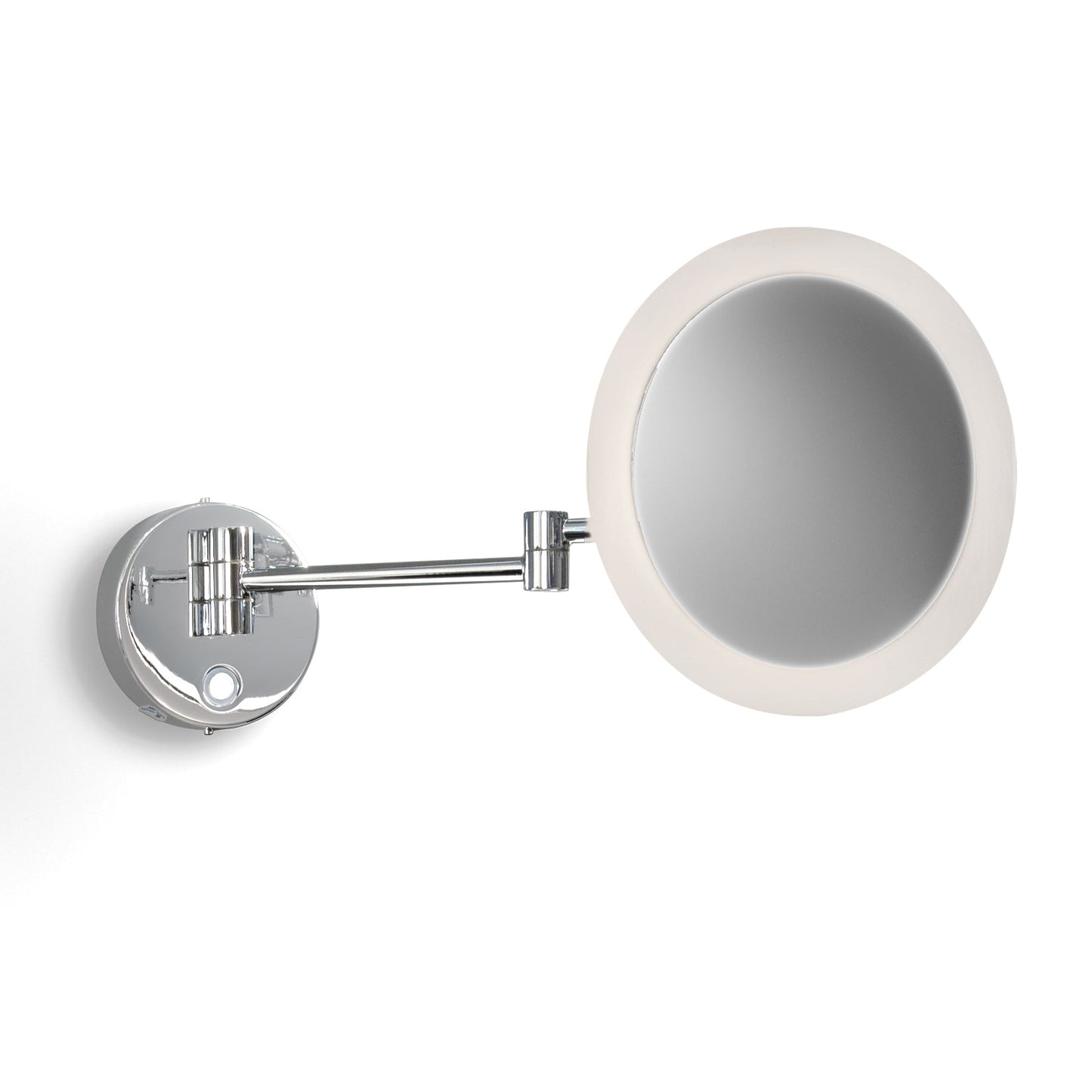 Origins Living Sloane Round Led Magnifying Mirror Chrome