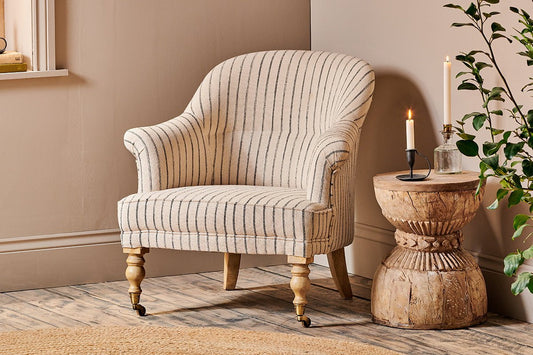 Nkuku Sanja Stripe Armchair