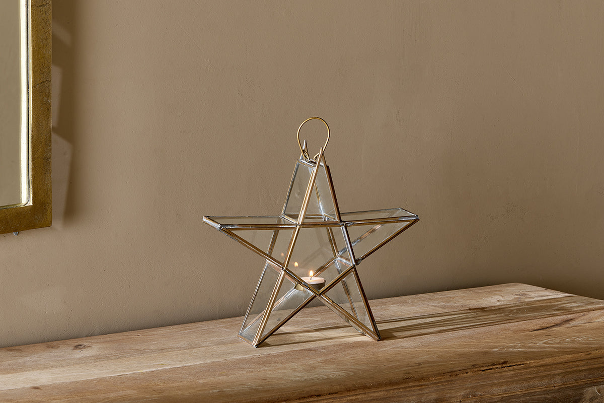 Nkuku Sanwi Standing Star Brass