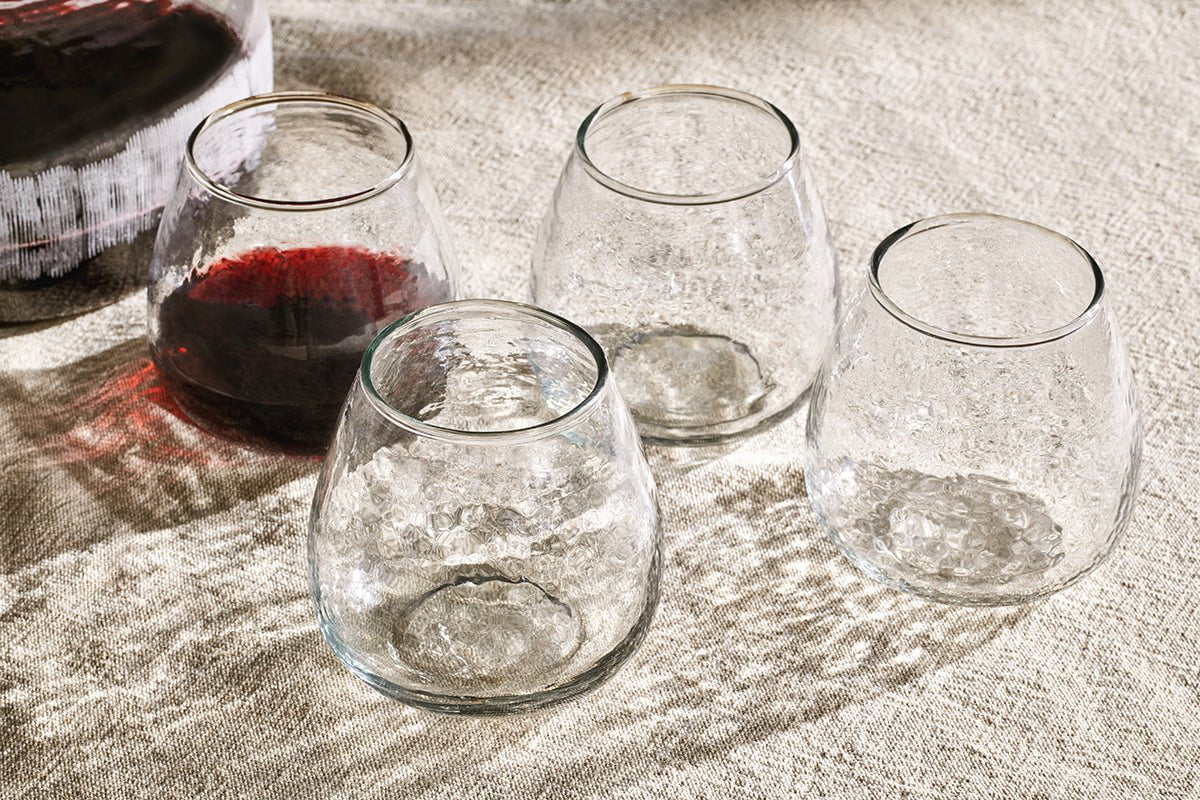 Nkuku Sarda Stemless Wine Glass (Set Of 4)